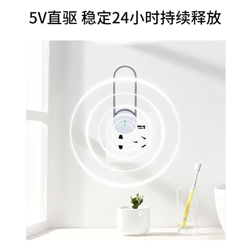 Purificador de aire caliente USB conveniente hogar interior cocina eliminación humo al por mayor generador iones negativos