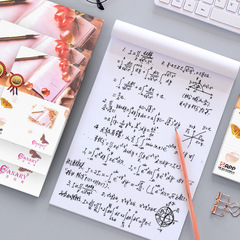 Canary note pad A4 memo pad white paper memo small notebook student draft pad drawing memo A6 blank notebook