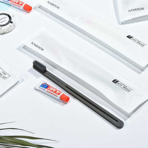 Simple Hotel Disposable Toothbrush and Toothpaste Set, High-end Homestay Room Oral Care Items, Hotel Use Bathroom Supplies Wholesale