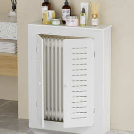 卫生间地暖分水器遮挡罩客厅暖气片阀门遮挡装饰柜暖气管遮丑