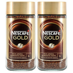 Switzerland imported Nestlé Gold Medal Coffee 200g bottled freeze-dried instant coffee powder original American black coffee