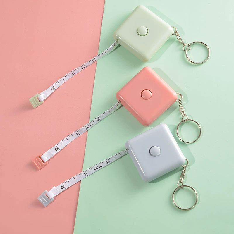 Скандинавский ветер автоматический телескопический квадрат 1.5m рулетка мини маленькая рулетка ручной линейки