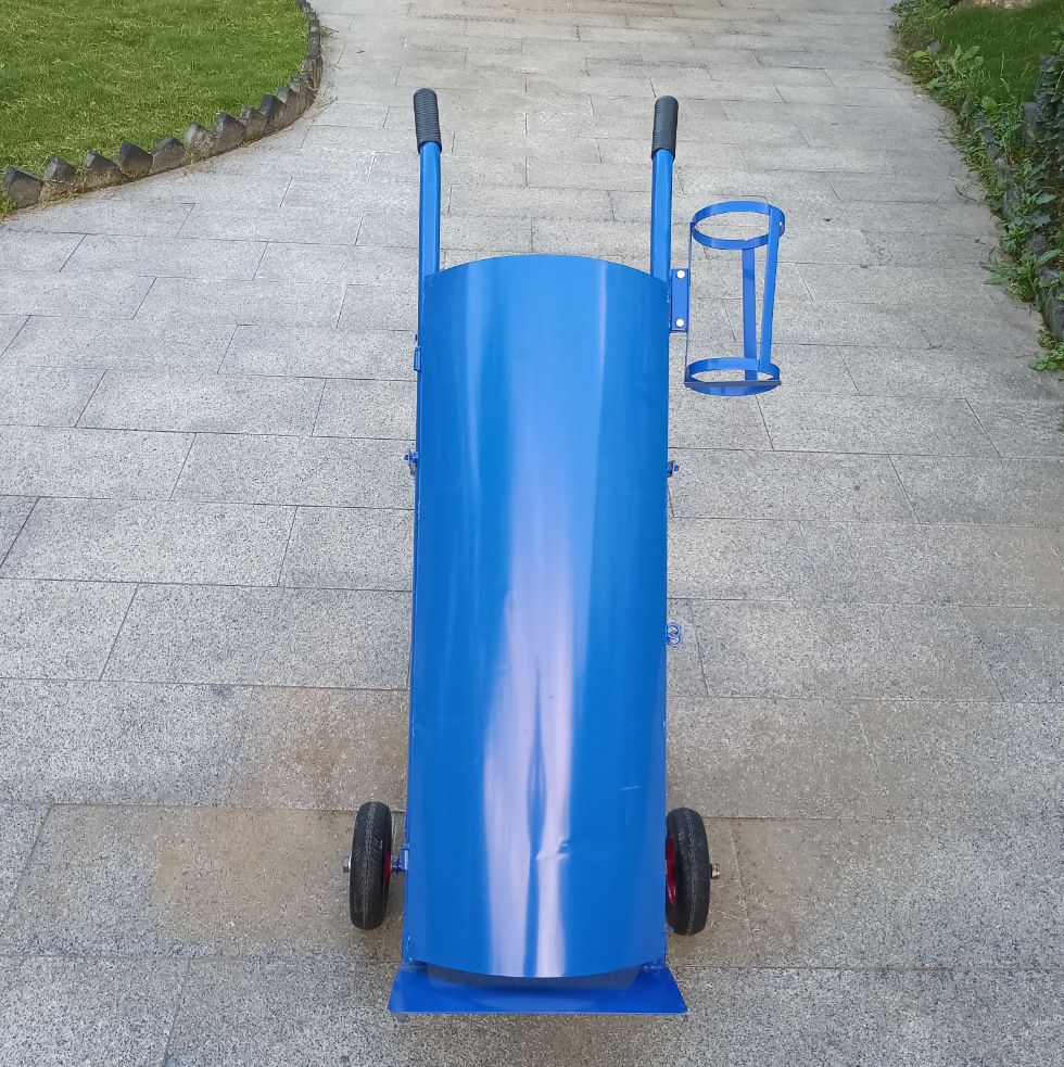 6氧气瓶手推车乙炔瓶小推车氩气氮气搬运车