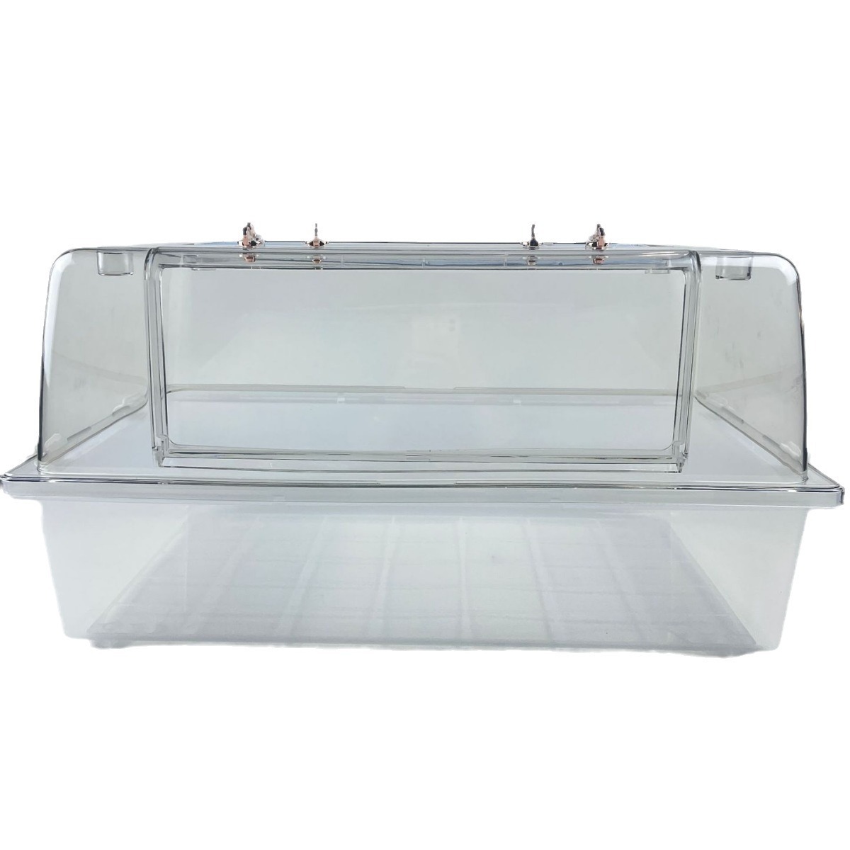 Jaula de hámster acrílico transparente Rutina gallina caja de cría de hámster oso de alambre de oro especial 60 jaula de base