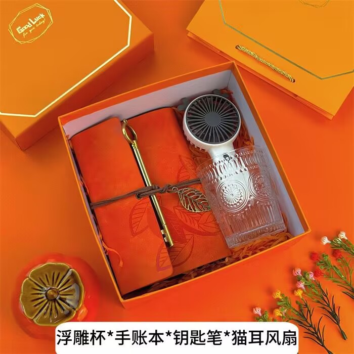 Regalos prácticos para actividades, regalos comerciales de la empresa, logotipos, regalos para empleados, juegos de caja de regalo de bienestar de celebración de la tienda del cliente