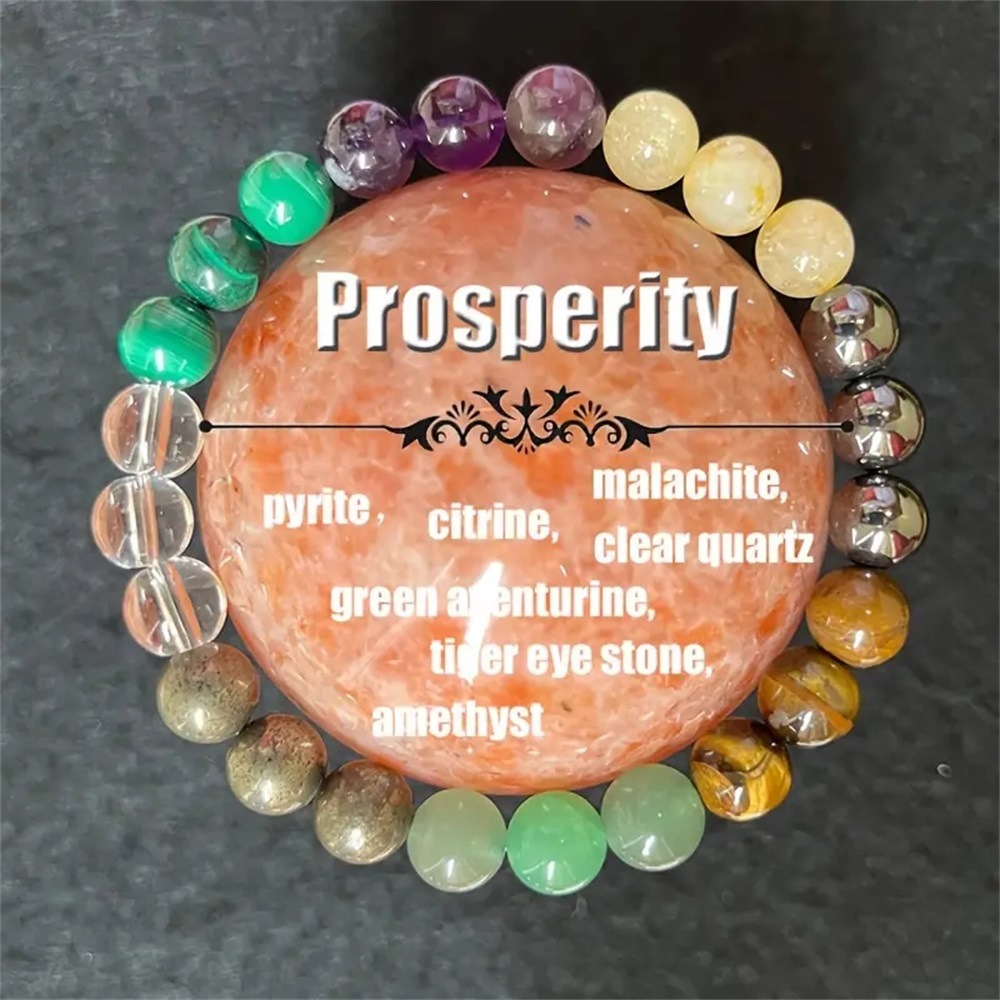 Ultímate Prosperity Bracelet Dongling Stone Beaded Bracelet