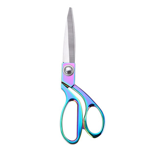 Factory in stock Stainless Steel Titanium Plated Tailor Scissors Home Cut Tailor Scissors Clothing Scissors