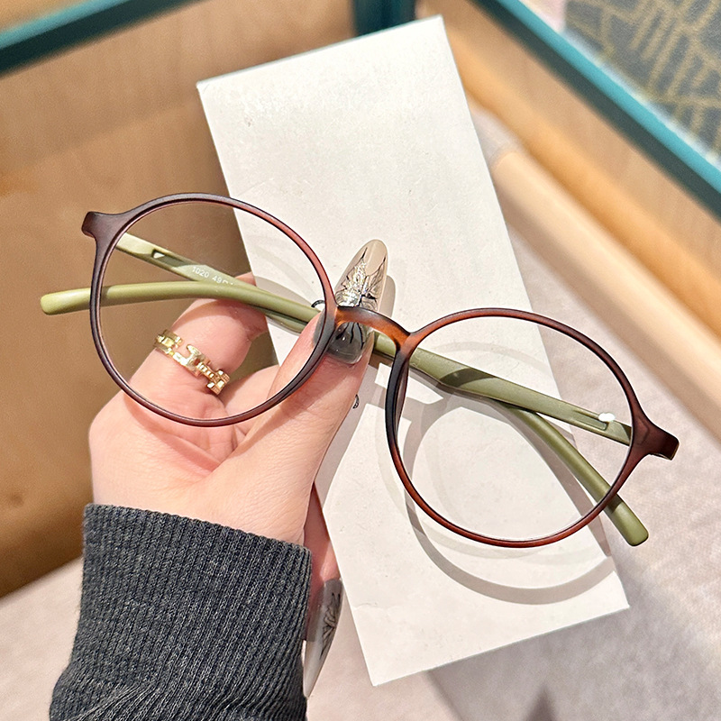 中高年向けの新しいレトロなブルーライト防止老眼鏡、高精細スマートズーム、ファッショナブルな超軽量老眼鏡|undefined
