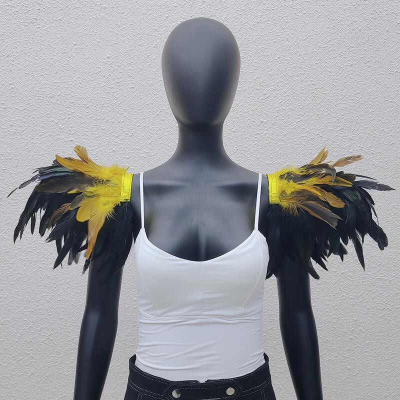 Feather Epaulettes Image 4