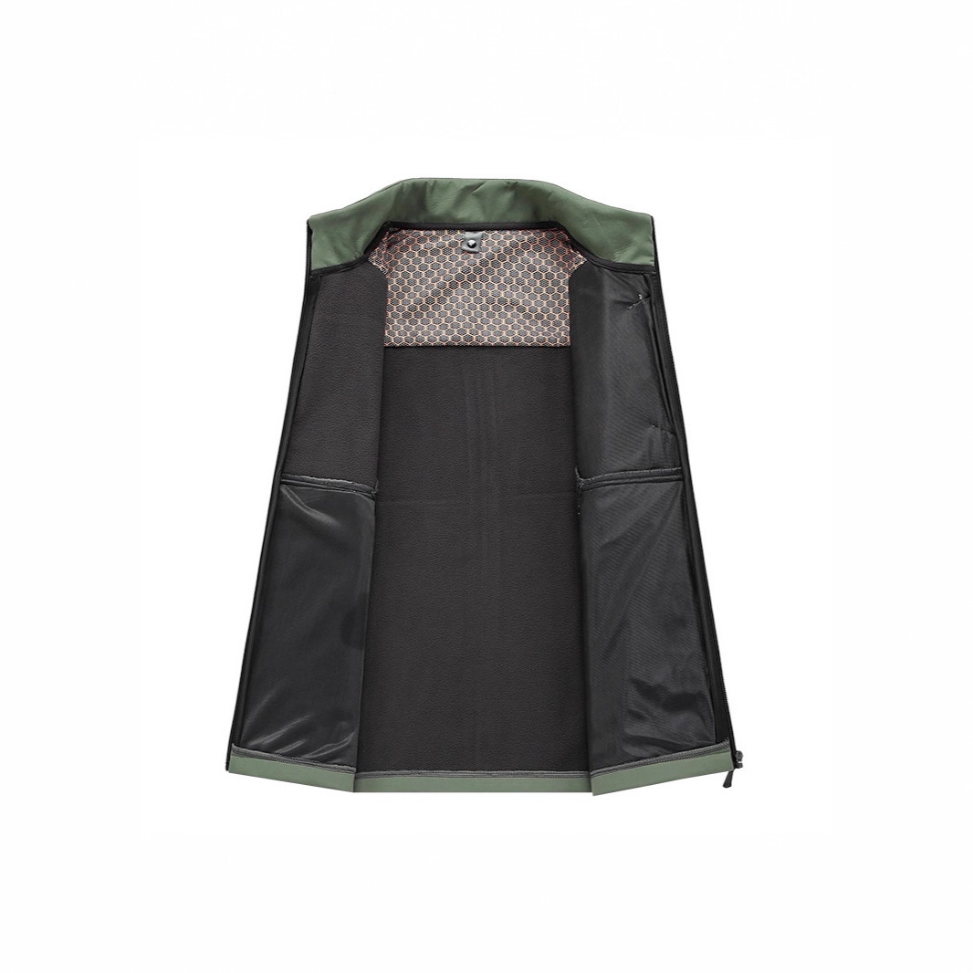 Autumn And Winter New Outdoor Mountaineering Camping Men's Jacket With Fleece Thermal Jacket_voghion.com