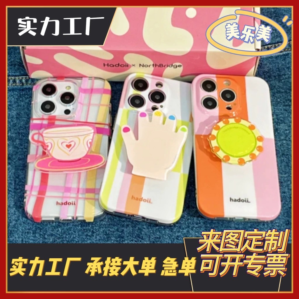 Держатель для телефона с воздушной подушкой из акрилового клея, настольный, для кровати, ленивый источник, фабричный, мультяшный, анимационный, милый, с возможностью кастомизации