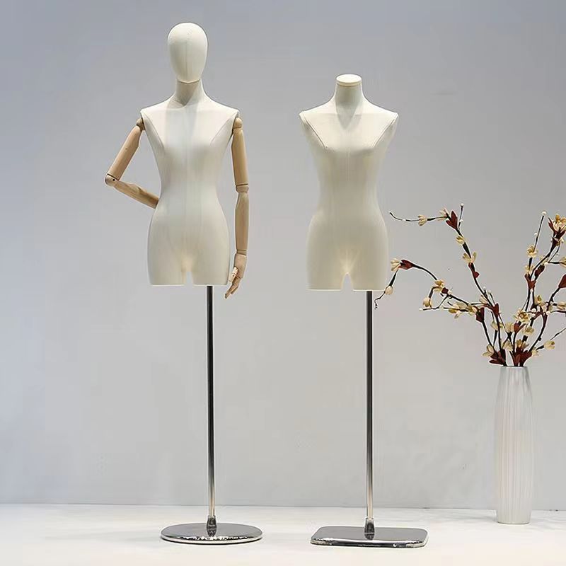 Clavícula Pequeño pecho modelo de mujer hombro plano ropa de mujer ventana accesorios tienda de ropa muestra busto maniquí maniquí
