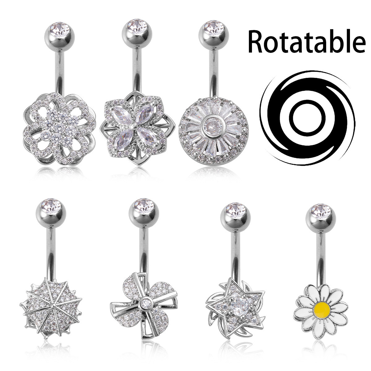 belly button piercing stainless steel