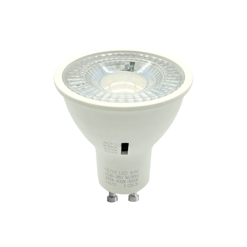 Dial-coded light cup cross-border exclusive source direct sales manufacturer GU10 Dial-coded light cup color temperature lamp cup light source uncoded
