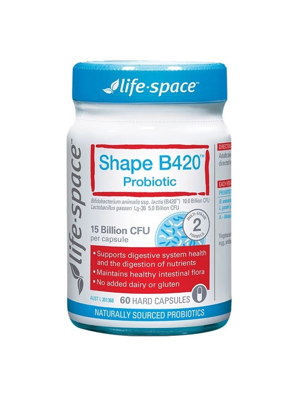 澳洲life space益倍适B420成人益生菌易瘦菌身材管理体重60粒/瓶|undefined