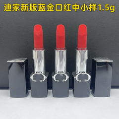 ビッグブランド Dijia 新バージョンブルーゴールドリップスティック小中サンプル (1.5 グラム) サテン 999 ベルベット 777 888 100 840