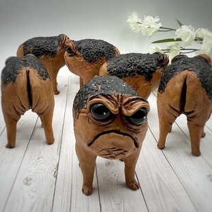 Cross-border African Rain Frog Decorations Mini Ornaments Home Garden Decoration Frog Ornaments African Rain Frog A24