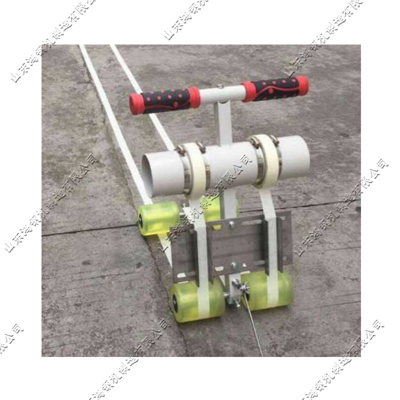 体育场塑胶球场贴带机 转弯环氧地坪贴边机 停车场标线划线机