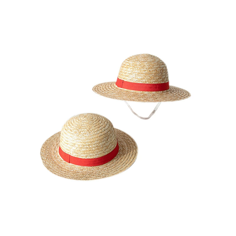 Костюм в стиле Лuffy как в One Piece, шляпа соломенная COSPALY для анимации, костюм, шляпа для родительско-дочернего занятия