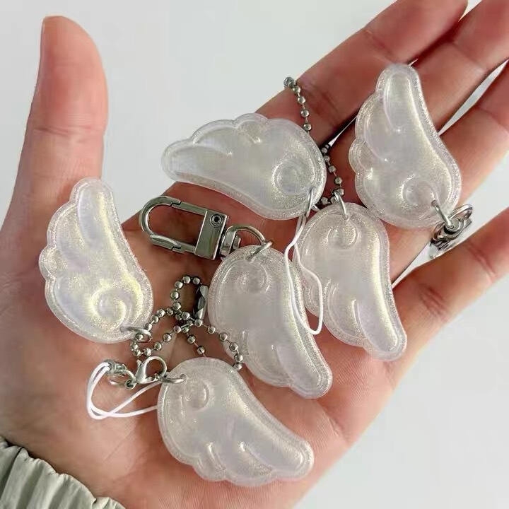 Angel Wings Korean Style Fresh Angel Five-Pointed Star Japanese Style Girly Keychain Bag Pendant Ins Style Angel Wings Korean Style Fresh Angel Five-Pointed Star Japanese Style Girly Keychain Bag Pendant Ins Style