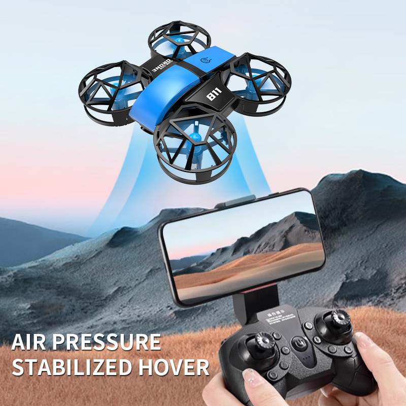 Cross-border remote control aircraft mini four-axis inorganic light indoor mini pocket portable handheld aircraft 4K aerial photography