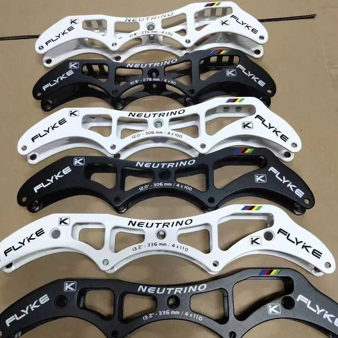Neutrino Speed Skating Blade Frame Roller Skate Bracket Inline Skates 3*90100110125mm Three Wheels
