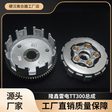 工厂直销适用隆鑫雷电摩托车TT300三轮车发动机配件离合器总成