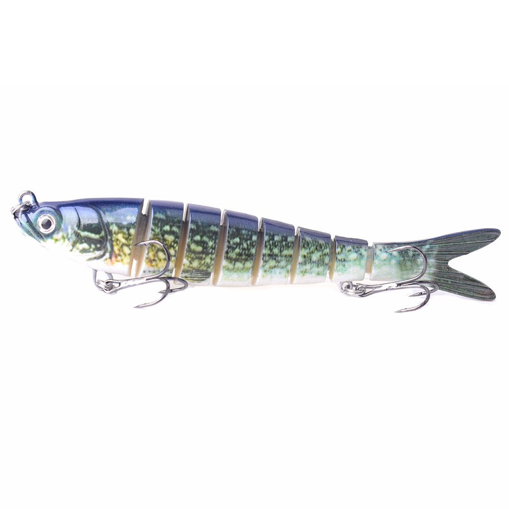 Multi Jointed Minnow Swimbait 8 Colors Hard Swimbaits Fresh Water Bass Swimbait Tackle Gear