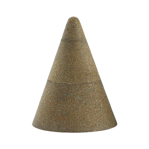 Stone grinding and polishing grinding wheel conical bullet angle grinder emery grinding head stone carving special-shaped line sharp grinding rod