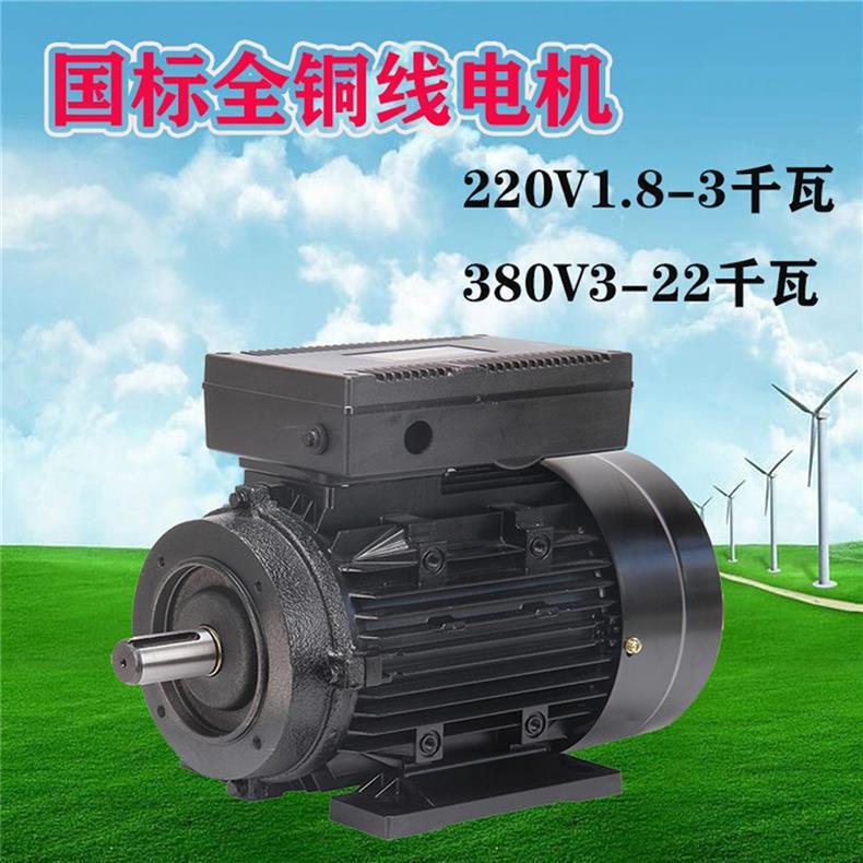 [High Flow Design] High-Pressure Car Washing Machine Pump Head Two-Phase Three-Phase All-Copper Enameled Wire Sensor Level 2 Level 4 National Standard
