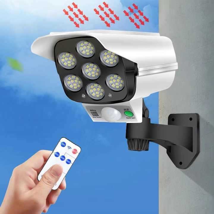 Solar Light Simulation Virtual Security Camera Lighting Light Human Body Induction Remote Control Light Waterproof Induction Road Lighting Solar Light Simulation Virtual Security Camera Lighting Light Human Body Induction Remote Control Light Waterproof Induction Road Lighting