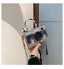 Shoulder bag, handheld hair band, box, camera, equipment bag, chain, Korean style