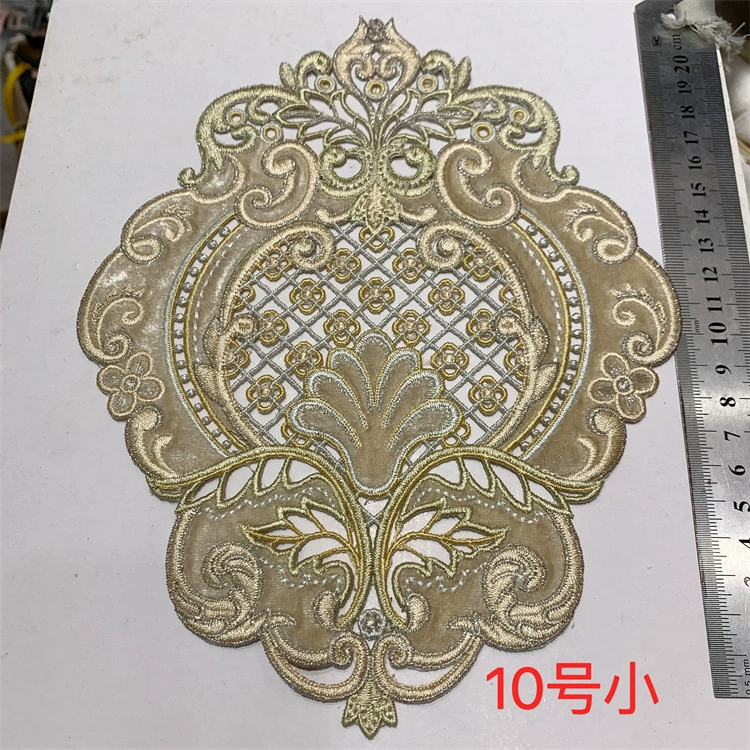 Cloth, sofa, sticker, pillow, decorative flowers, European style, with embroidery