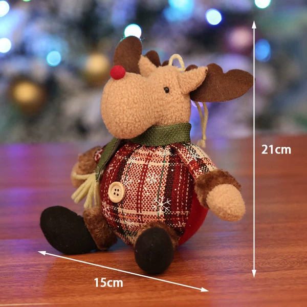 Burlap doll, Reindeer