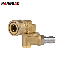 1/4快插公母頭可調節五檔轉角 高壓清洗機水槍頭配件工廠批發跨境