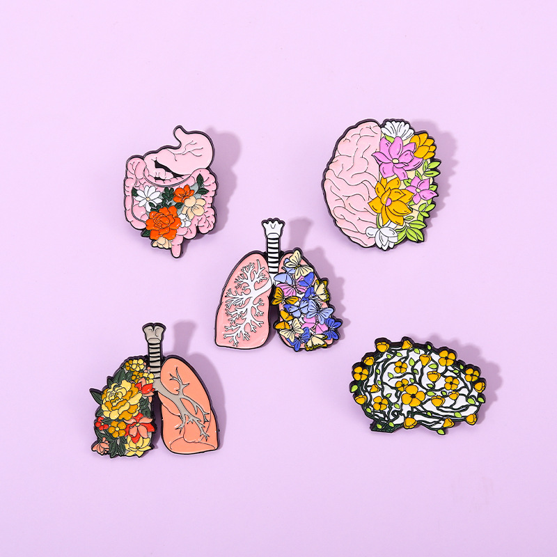 Brooches Classification Fashion Pin Organ Alloy Plating Unisex Brooches