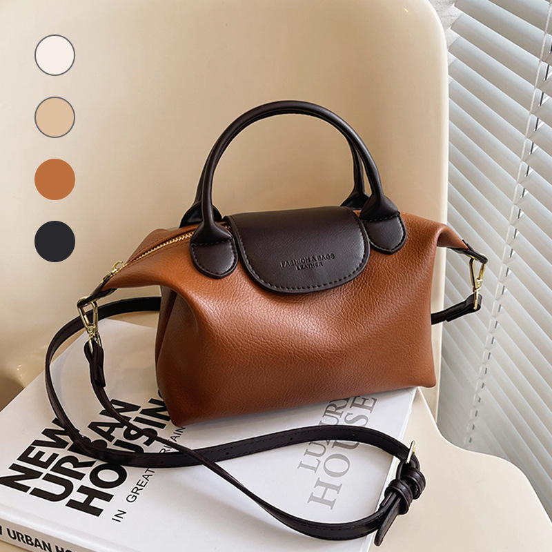 Large Capacity Bags for Women, New Style, Casual and Versatile, High-End, Handheld, Single Shoulder, Commuter, Crossbody, Dumpling Bag, Cross-border