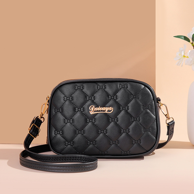 Daiouya 2022 New Popular Women's Bag, Fashionable Quilted Small Square Bag, Mobile Phone Coin Purse, Women's Crossbody Bag Daiouya 2022 New Popular Women's Bag, Fashionable Quilted Small Square Bag, Mobile Phone Coin Purse, Women's Crossbody Bag