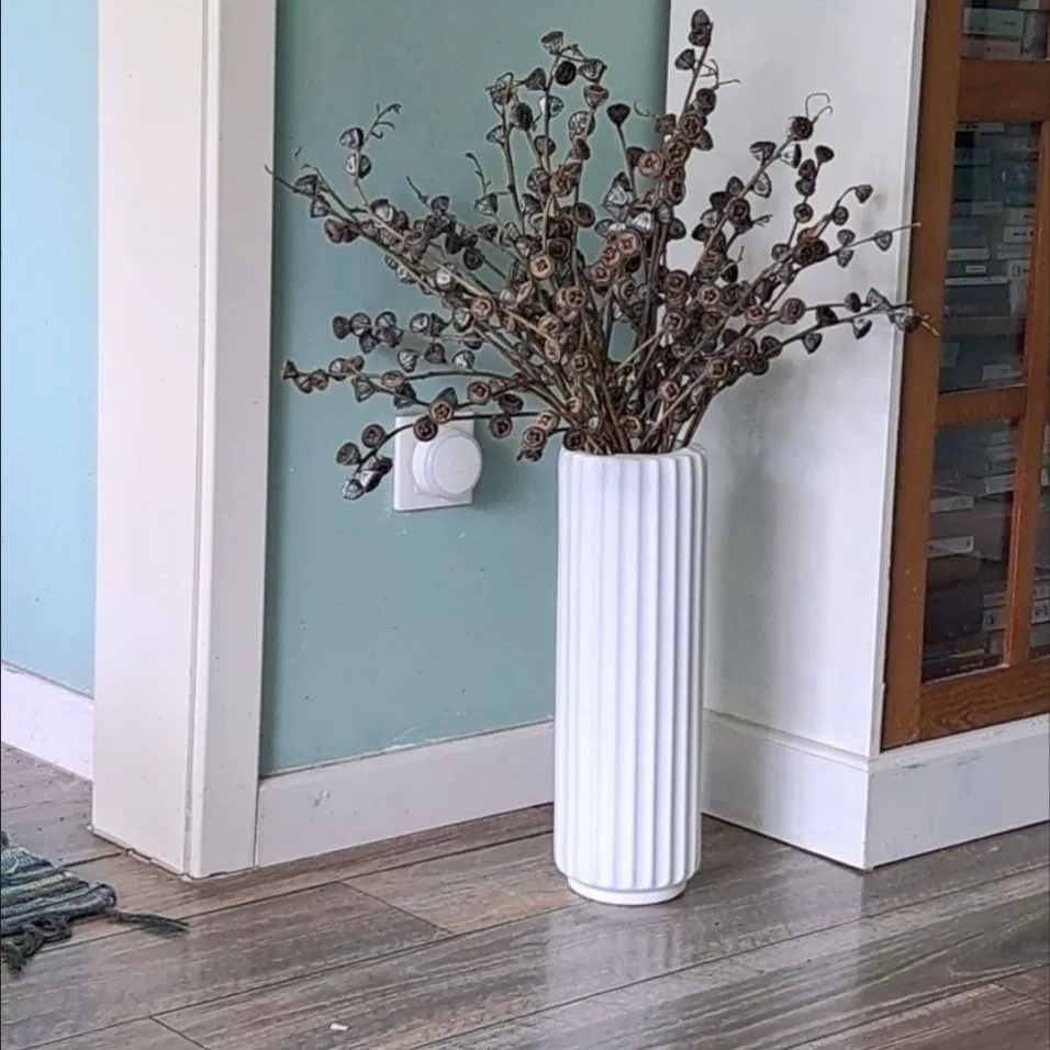 Оптовая продажа, скандинавская имитация керамики, гидропоника, креативная высокая ваза в стиле ins, гостиная, цветочный горшок, цветочная композиция, декоративные украшения