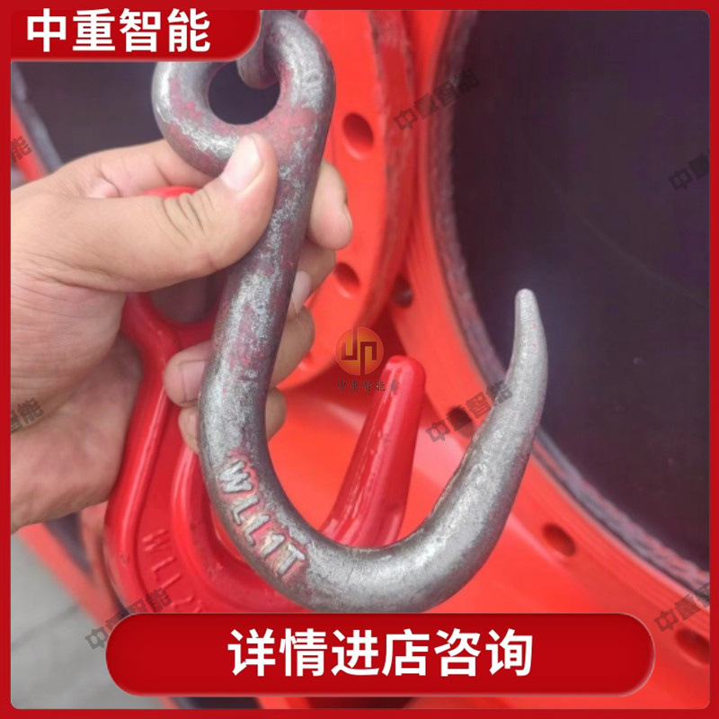 厂家现货出售矿用起重吊钩 大开口矿用起重吊钩 2T矿用起重吊钩