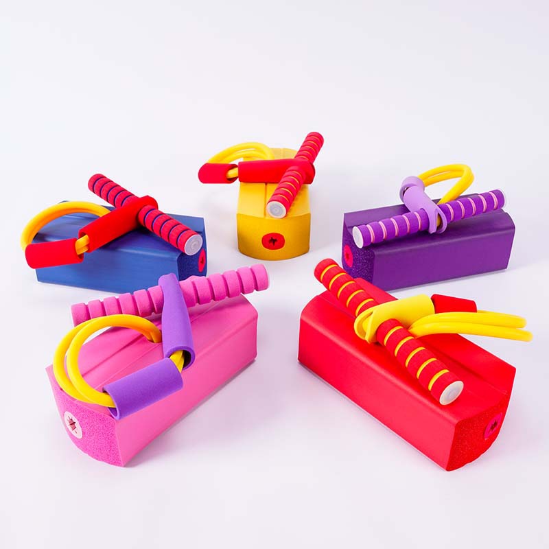 Juguetes infantiles de salto de rana entrenamiento físico infantil al aire libre actividad matutina sensorial equipo de ejercicio