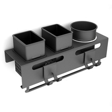 包邮卫生间整理收纳置物挂架太空铝吹风机架浴室壁挂卫浴置物挂架