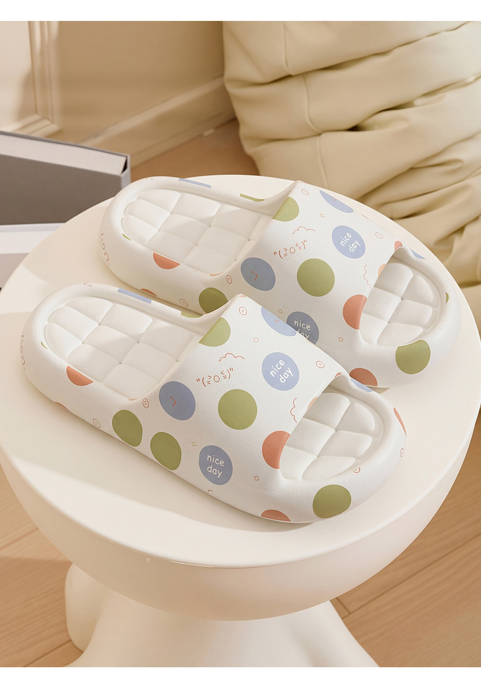 Gradiant eva slippers voor dames en heren antislip zool_voghion.com