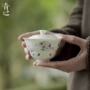 陶瓷釉下彩泡茶手绘盖碗