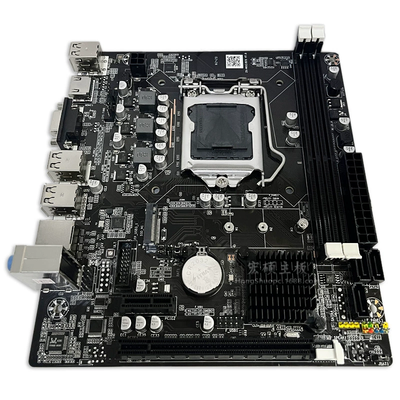 Материнская плата (Hongshuo) H61-1155, DDR3 двойной канал, LGA1155 Micro-ATX