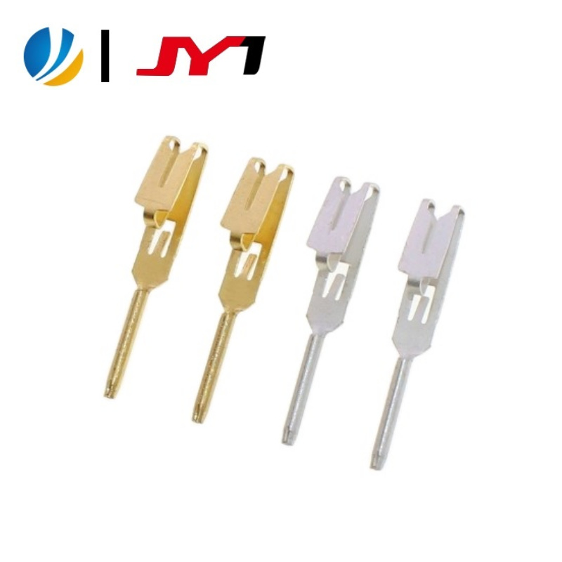 聚盈东莞厂家黄铜镀锡1.2线卡端子接头电气连接1.2插针端子