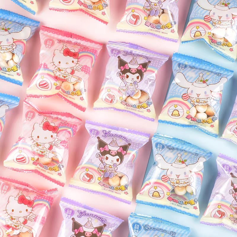凯蒂猫蛋奶小馒头库洛米kt大耳狗网红解馋儿童宝宝小零食膨化卡通|undefined