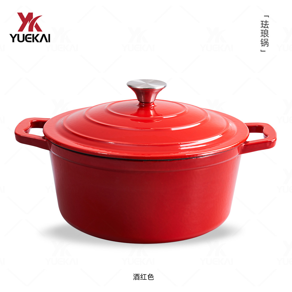YueKai hierro fundido cocina de