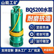 矿用 BQS200  潜水排沙电泵 隔爆型 井下排污泵煤安认证潜水 厂家
