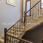 雕花欧式全铜实木护栏